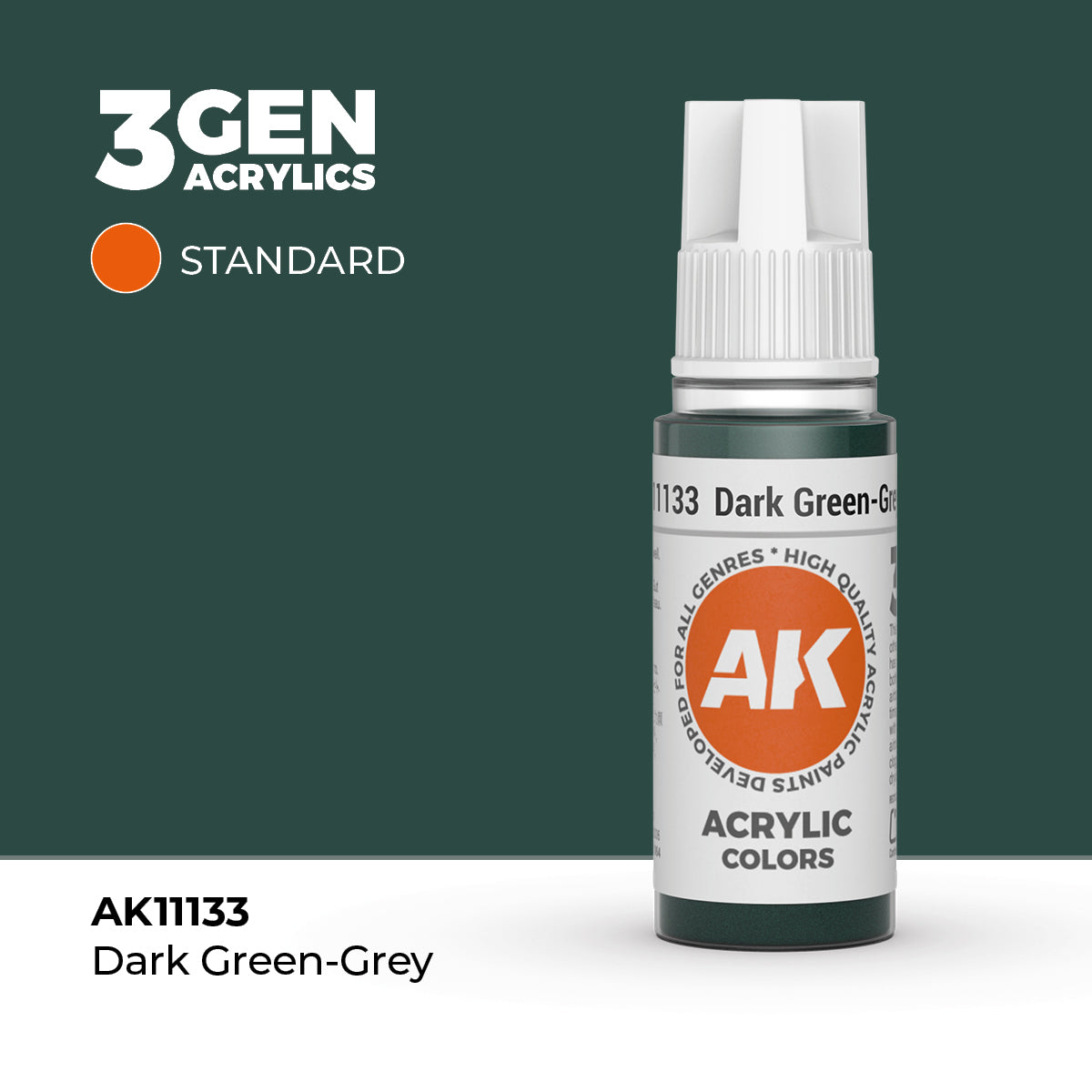 AK Interactive 3rd Generation Acrylics #11101-12000