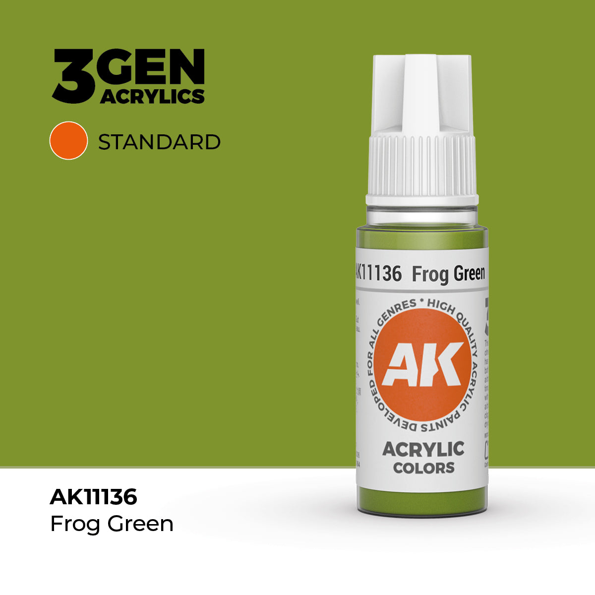AK Interactive 3rd Generation Acrylics #11101-12000