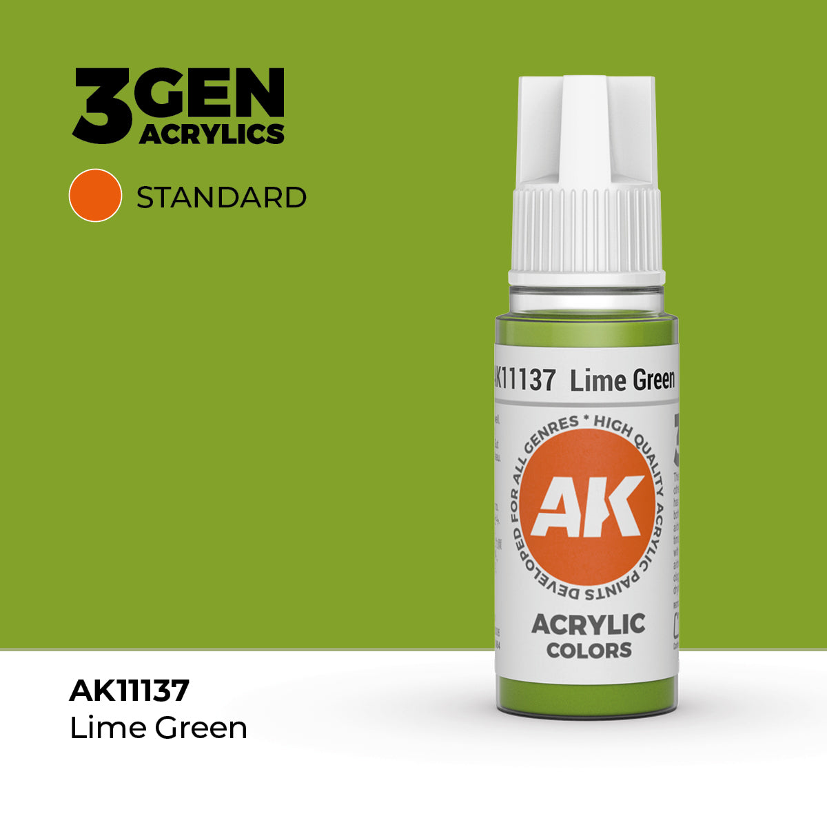 AK Interactive 3rd Generation Acrylics #11101-12000