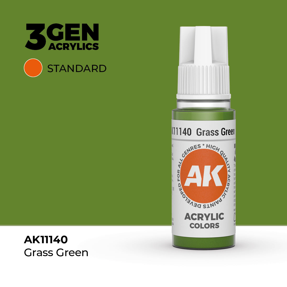 AK Interactive 3rd Generation Acrylics #11101-12000
