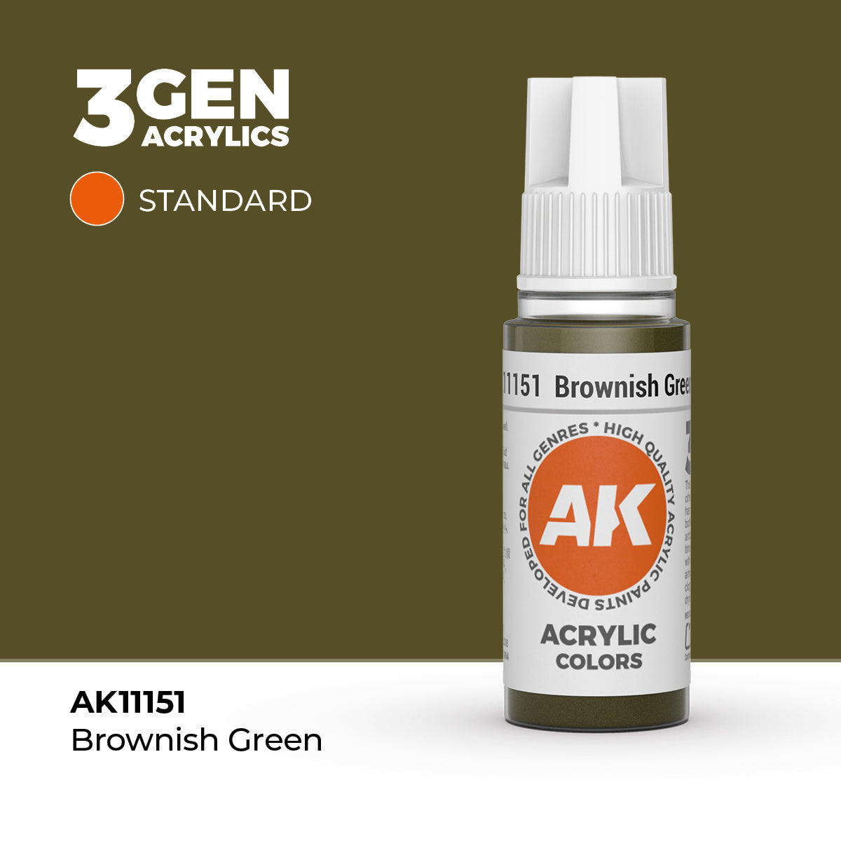 AK Interactive 3rd Generation Acrylics #11101-12000