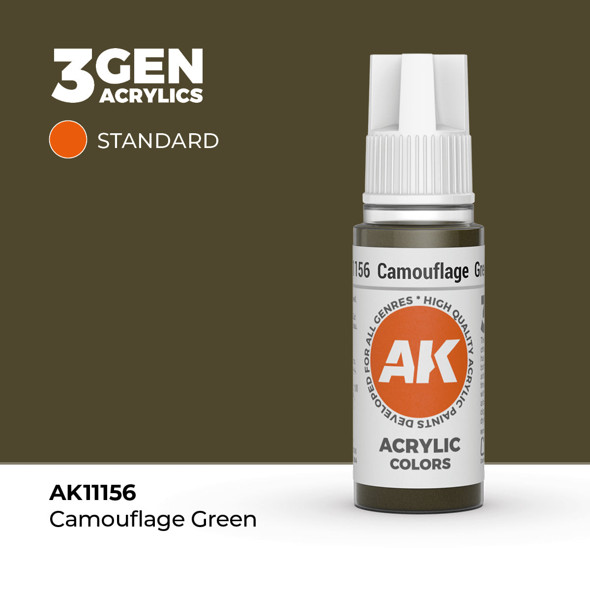 AK Interactive 3rd Generation Acrylics #11101-12000