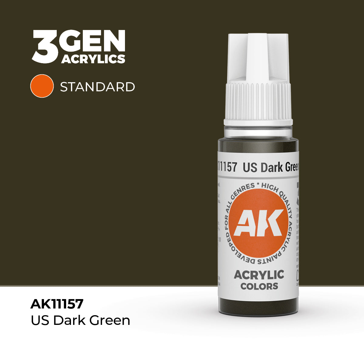 AK Interactive 3rd Generation Acrylics #11101-12000
