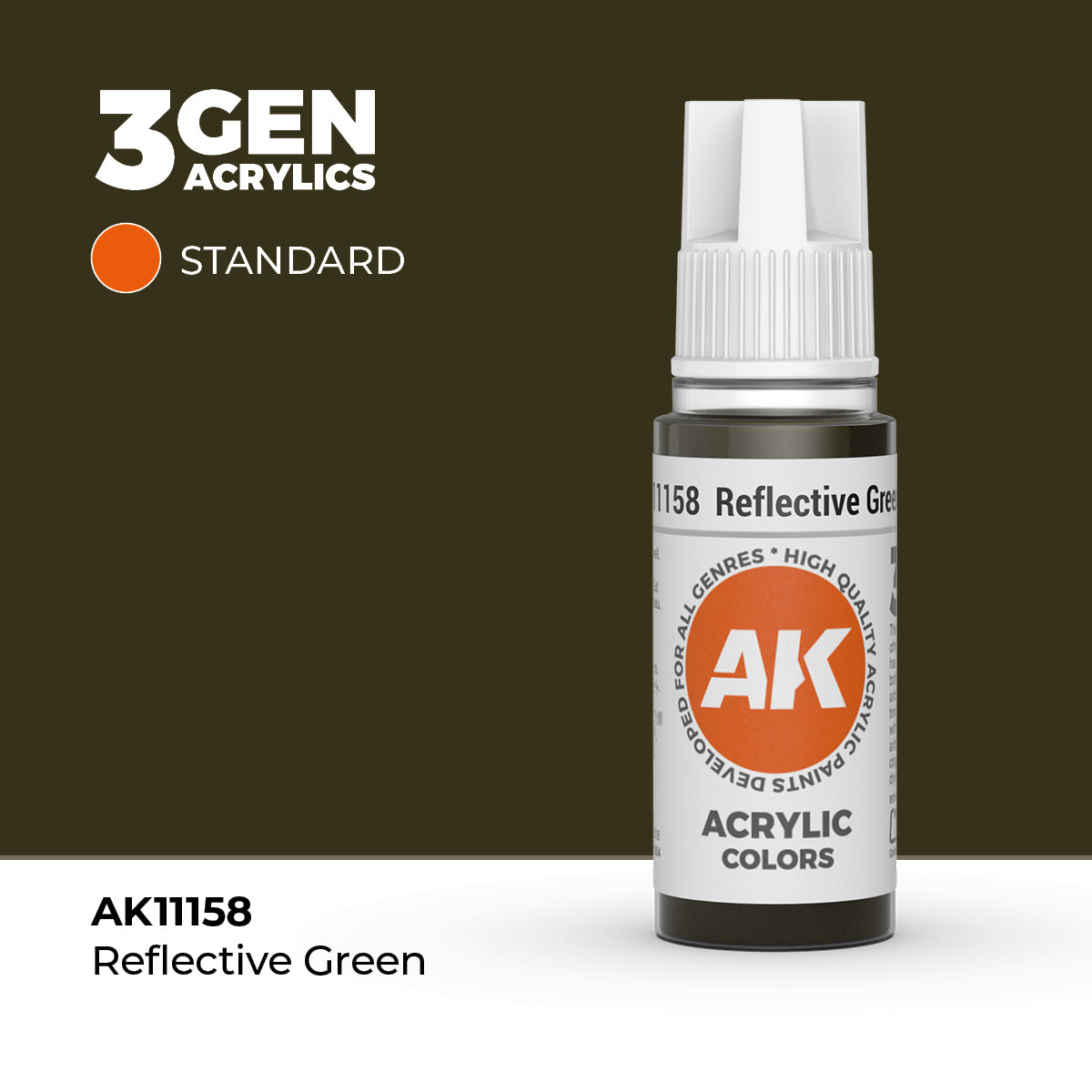AK Interactive 3rd Generation Acrylics #11101-12000