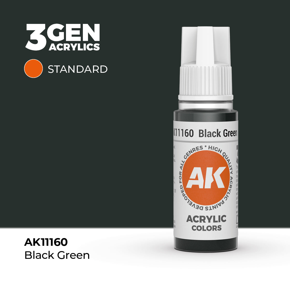 AK Interactive 3rd Generation Acrylics #11101-12000