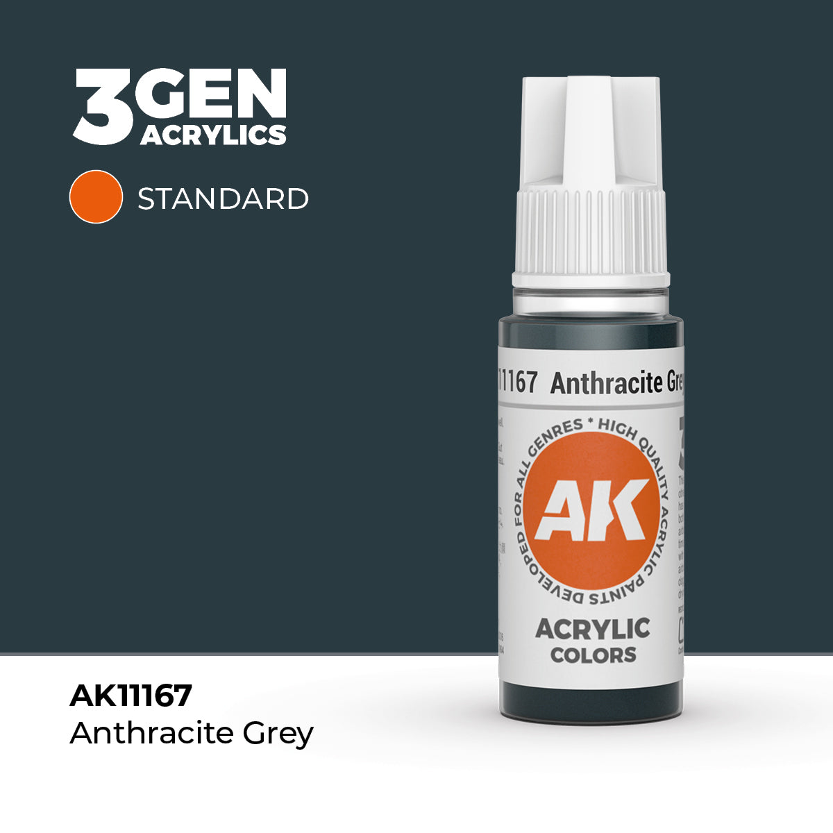 AK Interactive 3rd Generation Acrylics #11101-12000
