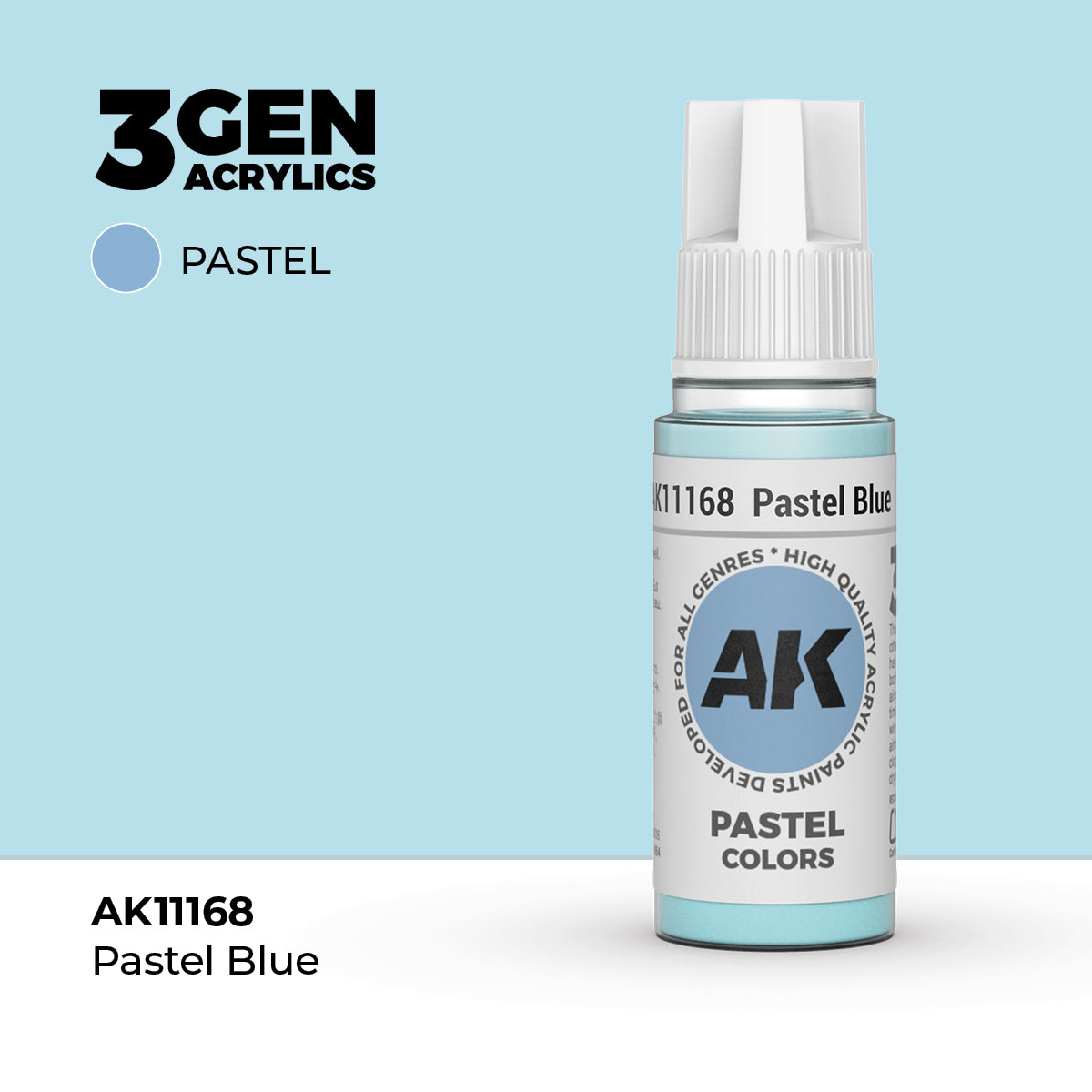 AK Interactive 3rd Generation Acrylics #11101-12000