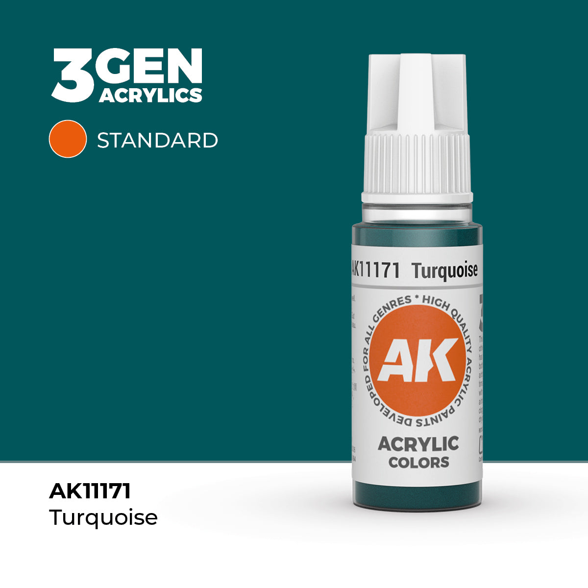 AK Interactive 3rd Generation Acrylics #11101-12000