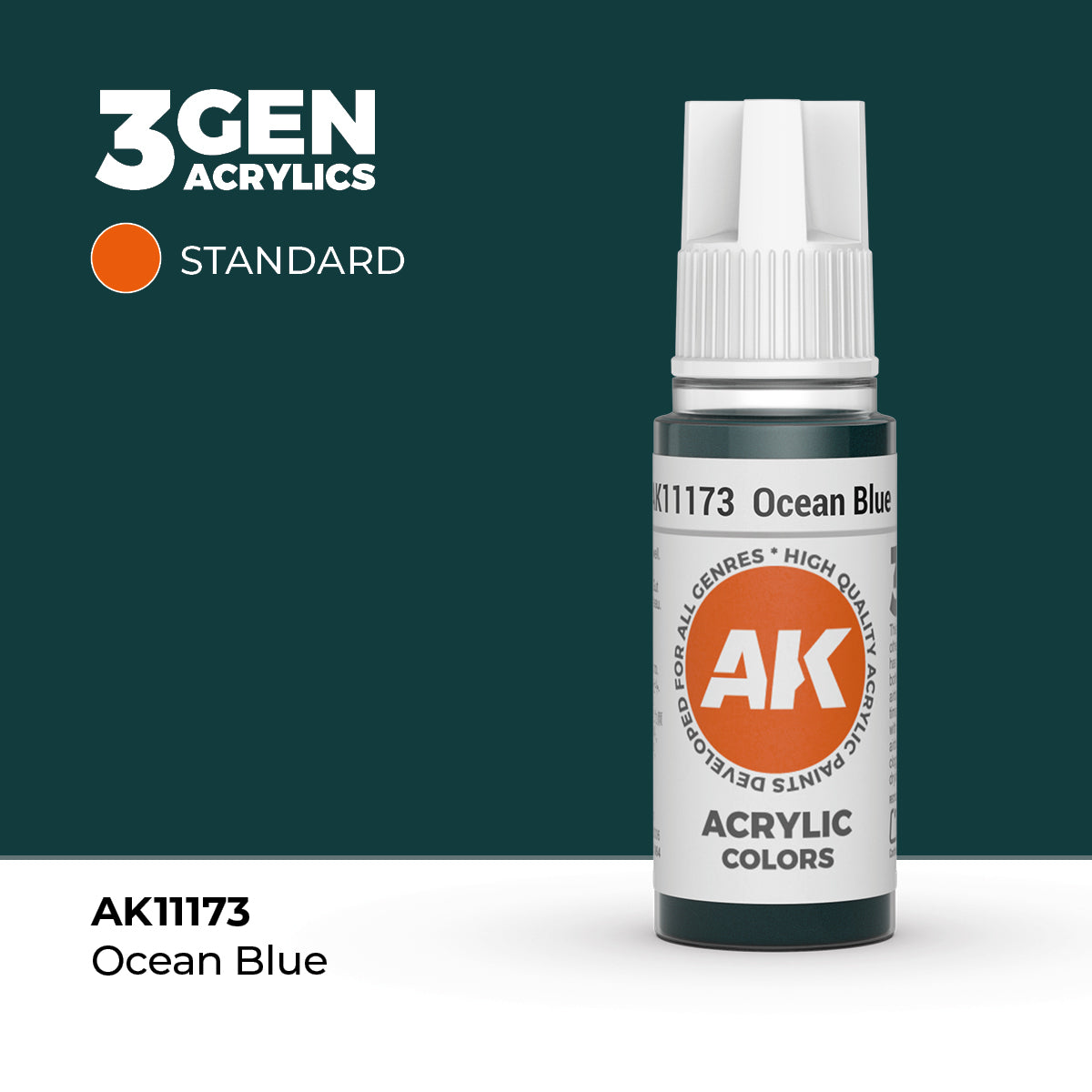 AK Interactive 3rd Generation Acrylics #11101-12000