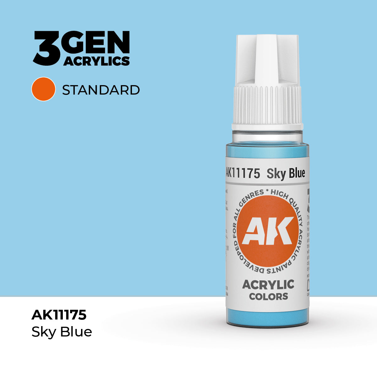 AK Interactive 3rd Generation Acrylics #11101-12000