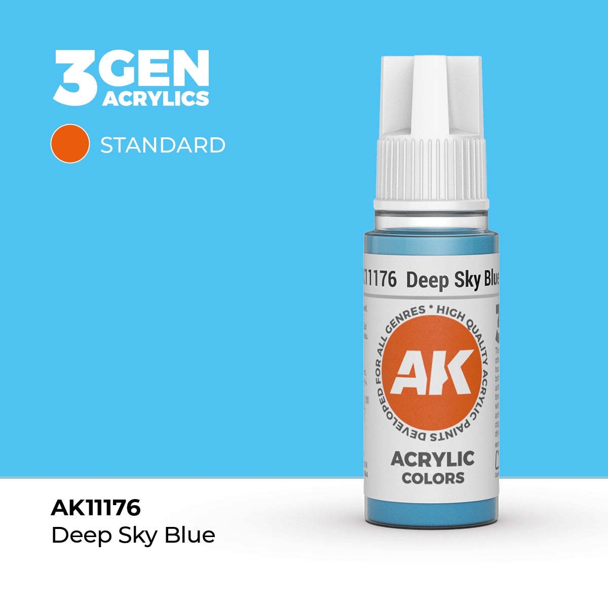 AK Interactive 3rd Generation Acrylics #11101-12000