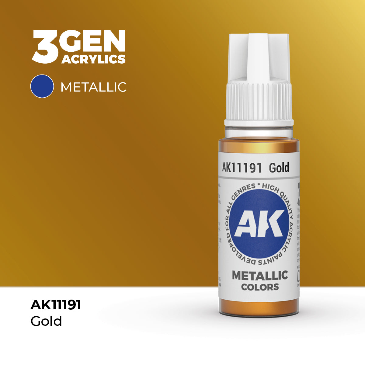 AK Interactive 3rd Generation Acrylics #11101-12000