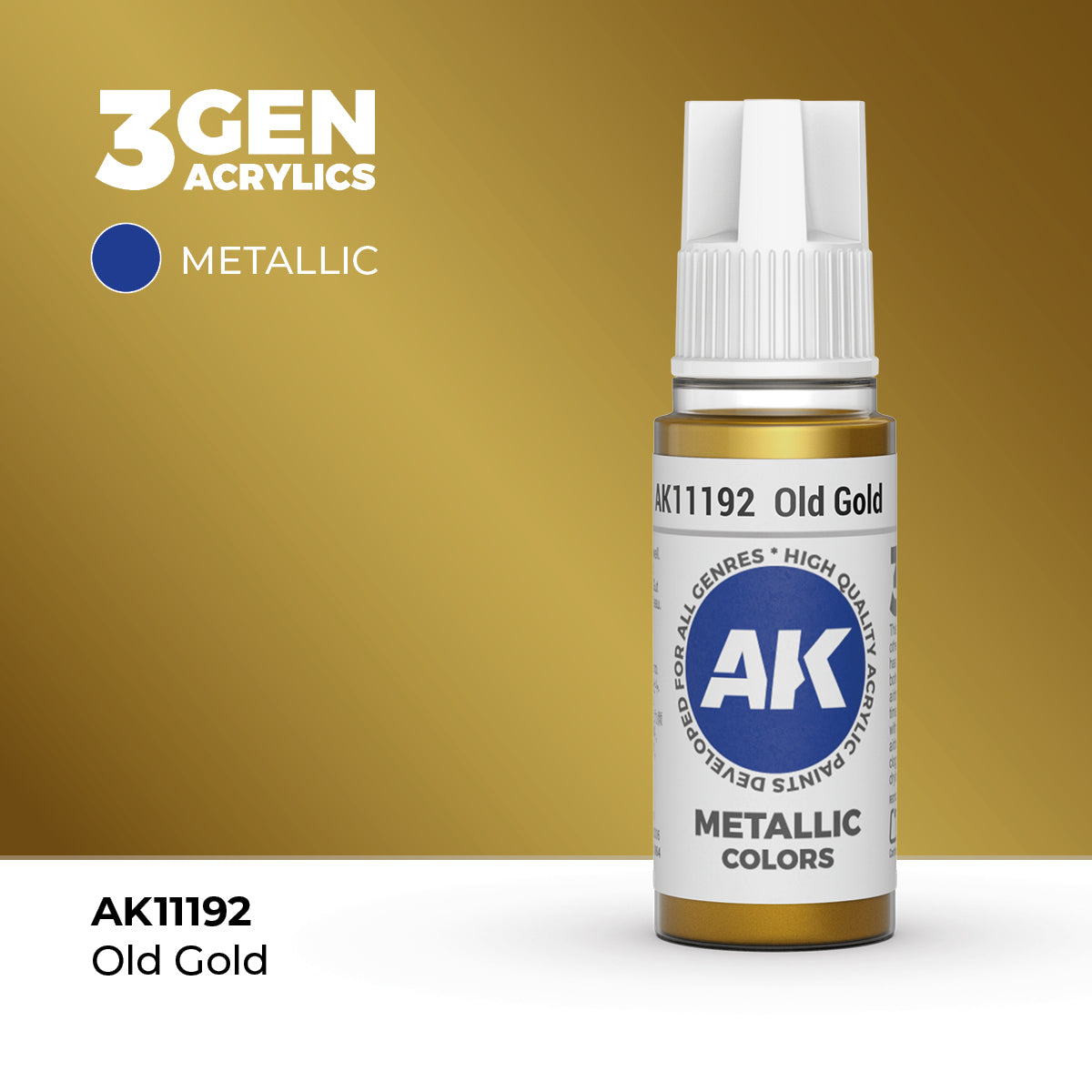 AK Interactive 3rd Generation Acrylics #11101-12000