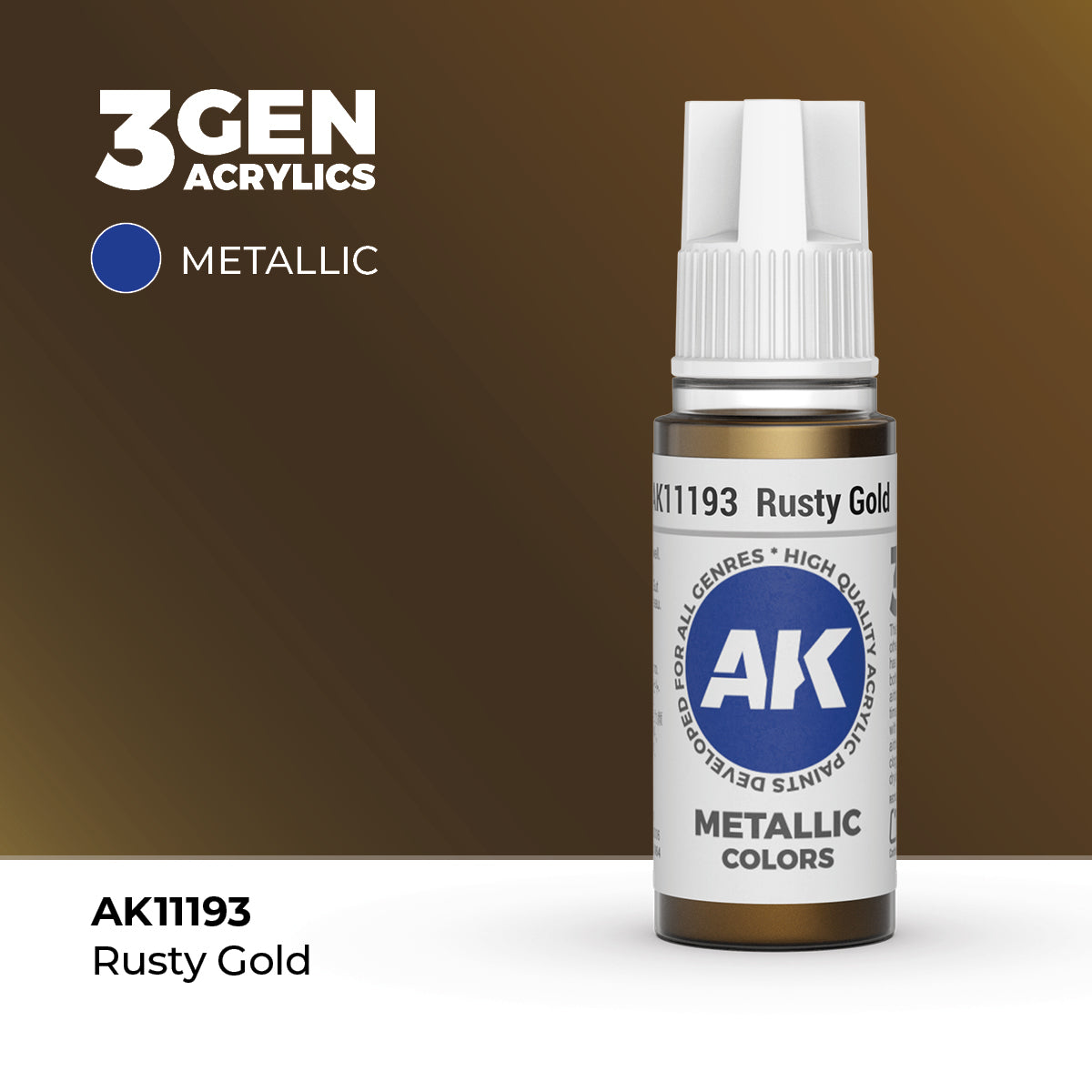 AK Interactive 3rd Generation Acrylics #11101-12000