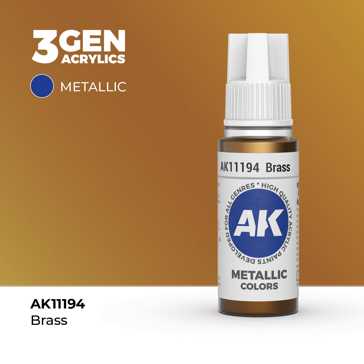 AK Interactive 3rd Generation Acrylics #11101-12000