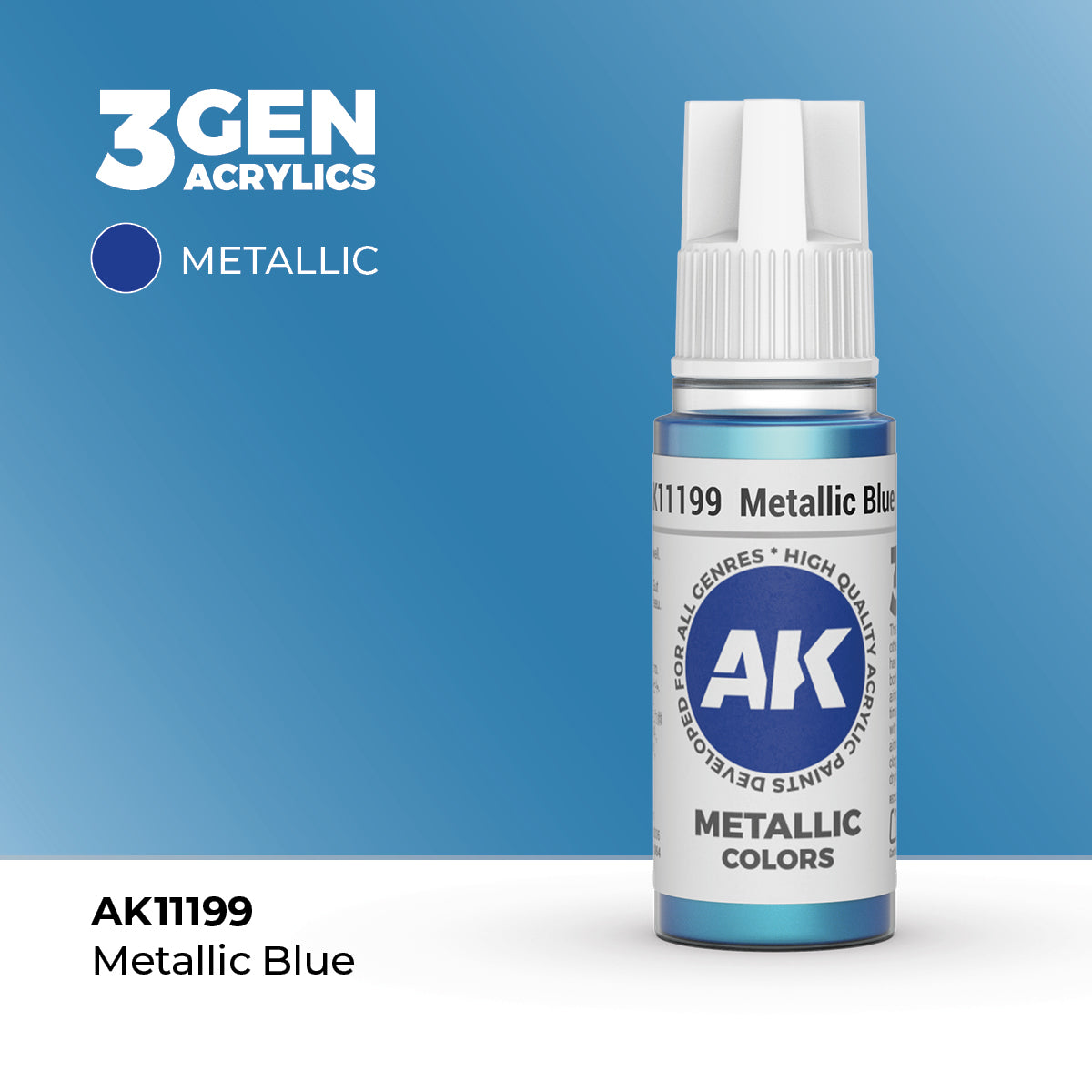 AK Interactive 3rd Generation Acrylics #11101-12000