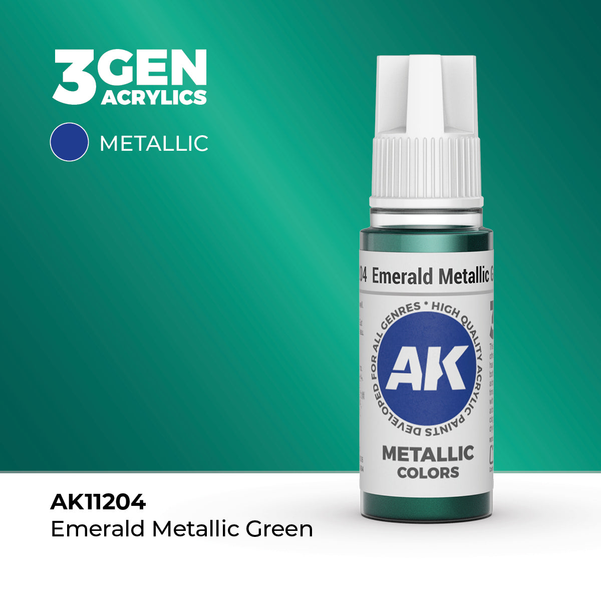 AK Interactive 3rd Generation Acrylics #11201-11230