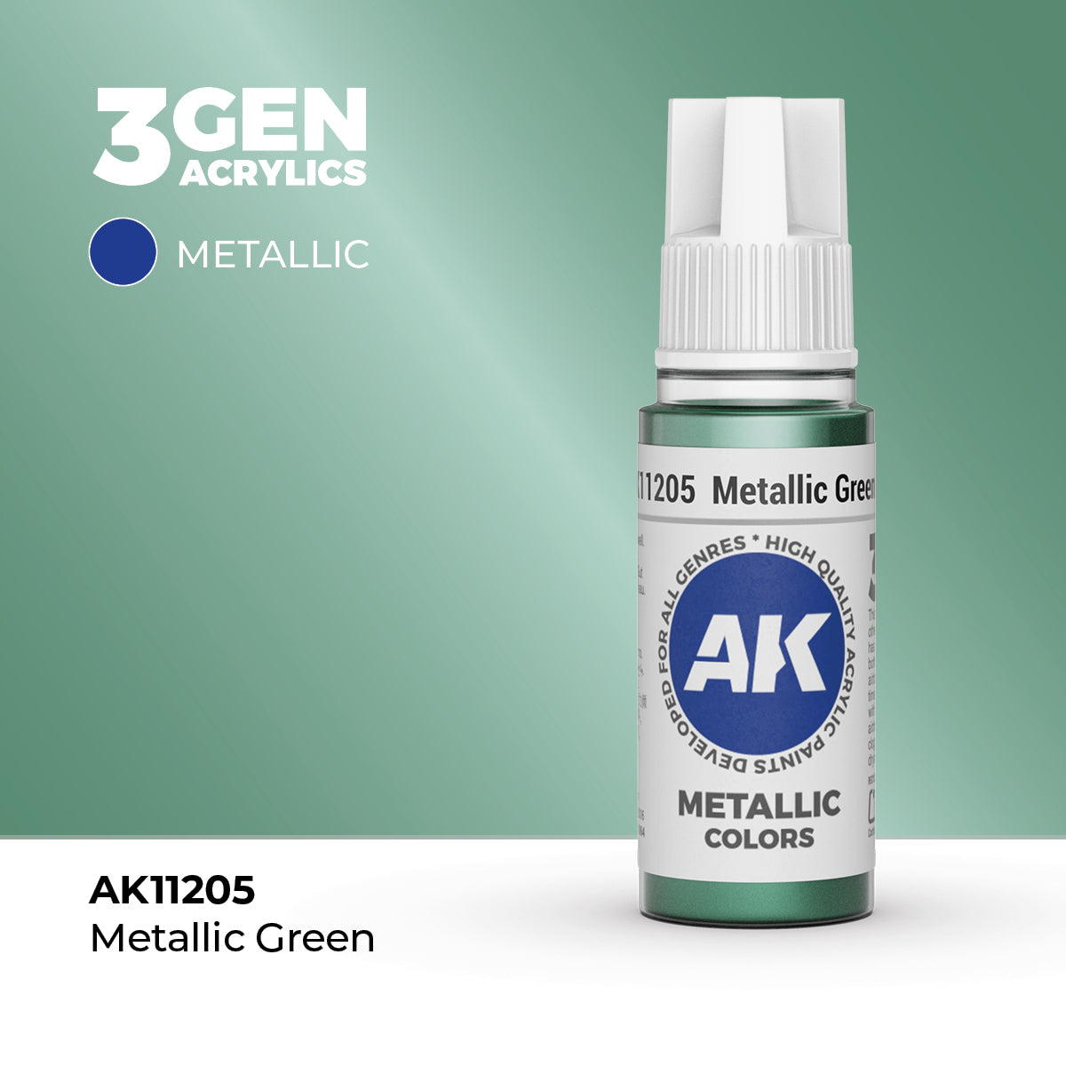 AK Interactive 3rd Generation Acrylics #11201-11230