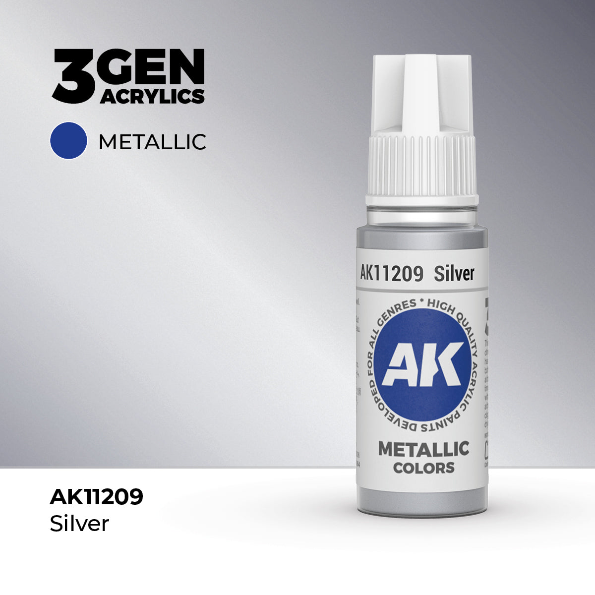 AK Interactive 3rd Generation Acrylics #11201-11230