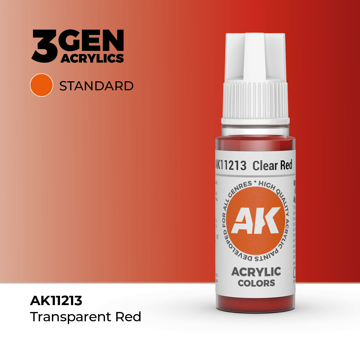 AK Interactive 3rd Generation Acrylics #11201-11230