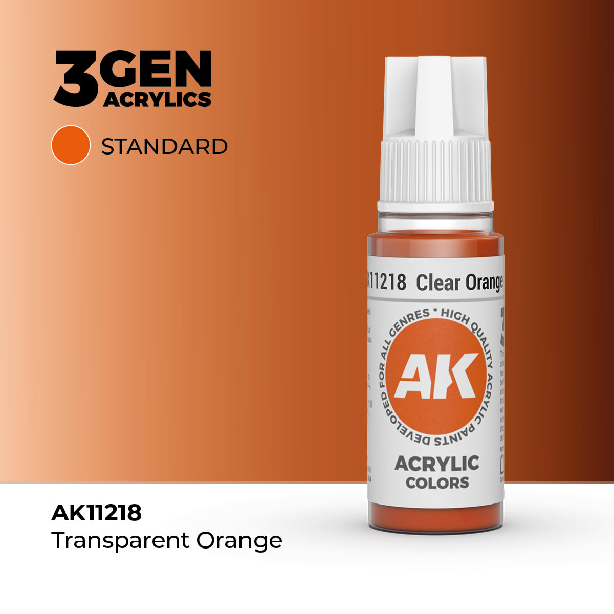 AK Interactive 3rd Generation Acrylics #11201-11230