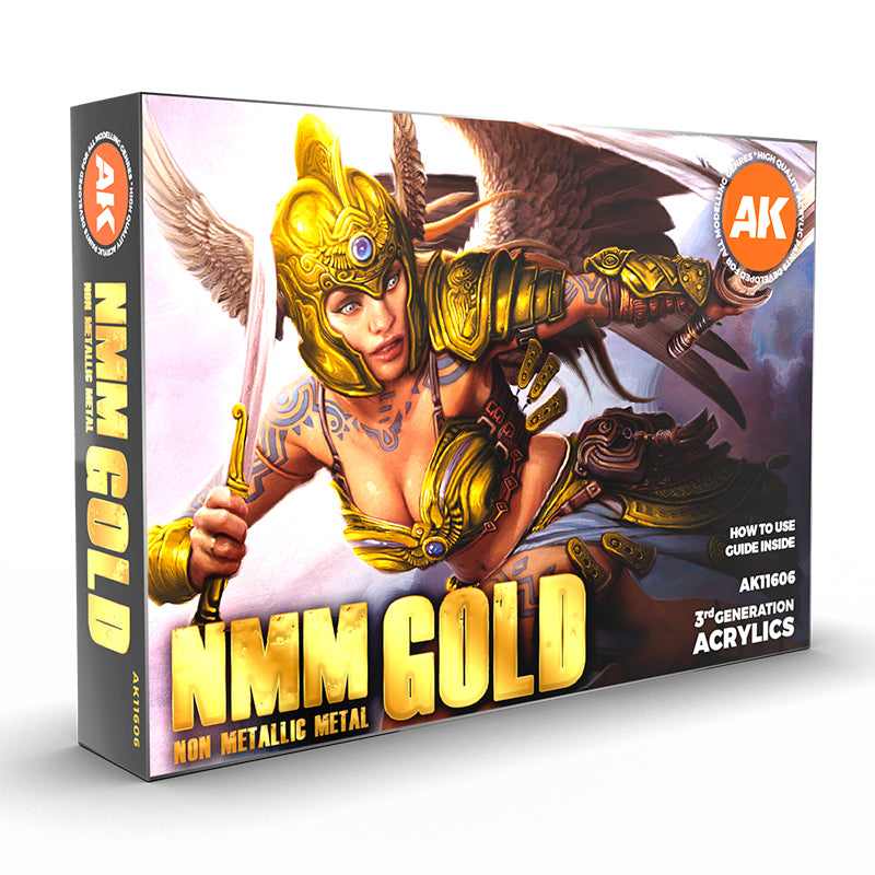AK11606: NMM Gold Paint Set