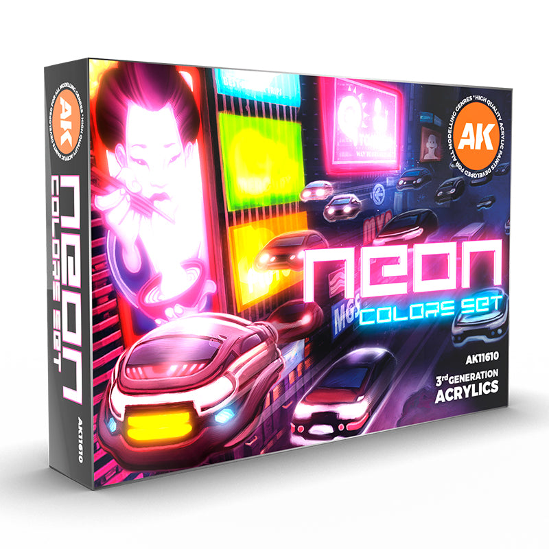AK11610: Neon Paint Set