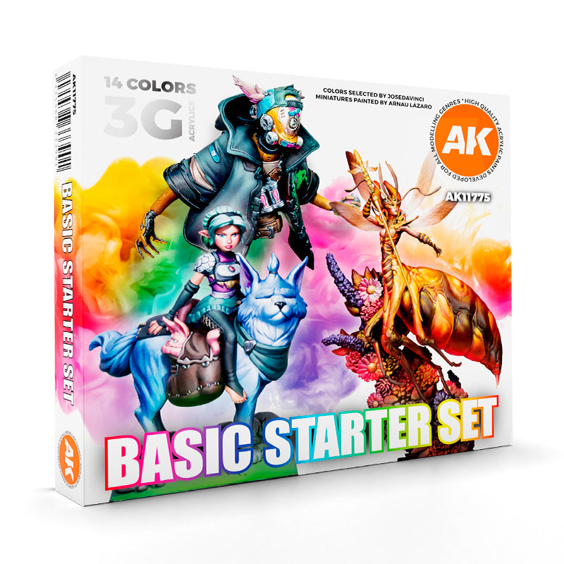 AK11775: 14 Selected Colors Basic Starter Set