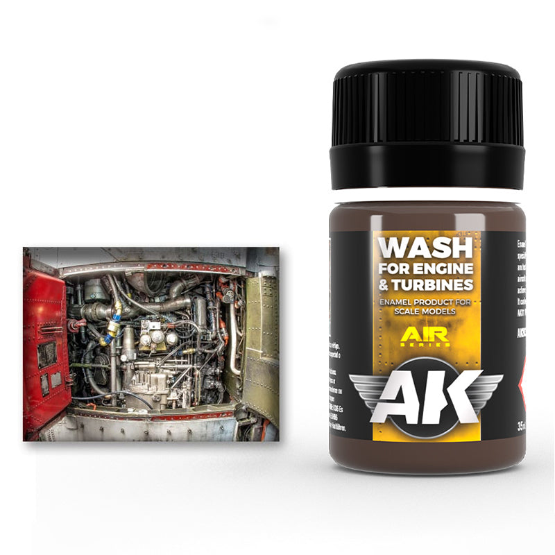 AK: 2033 Wash for Aircraft Engine