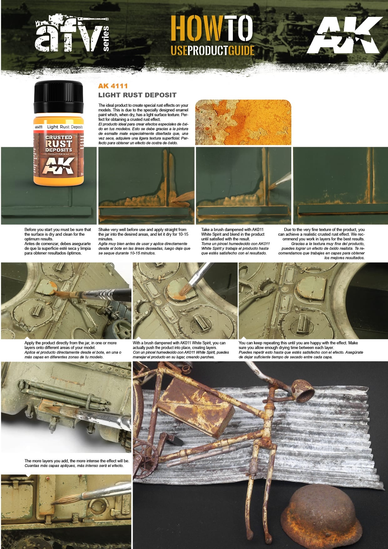 AK: 4111 Light Rust Deposit