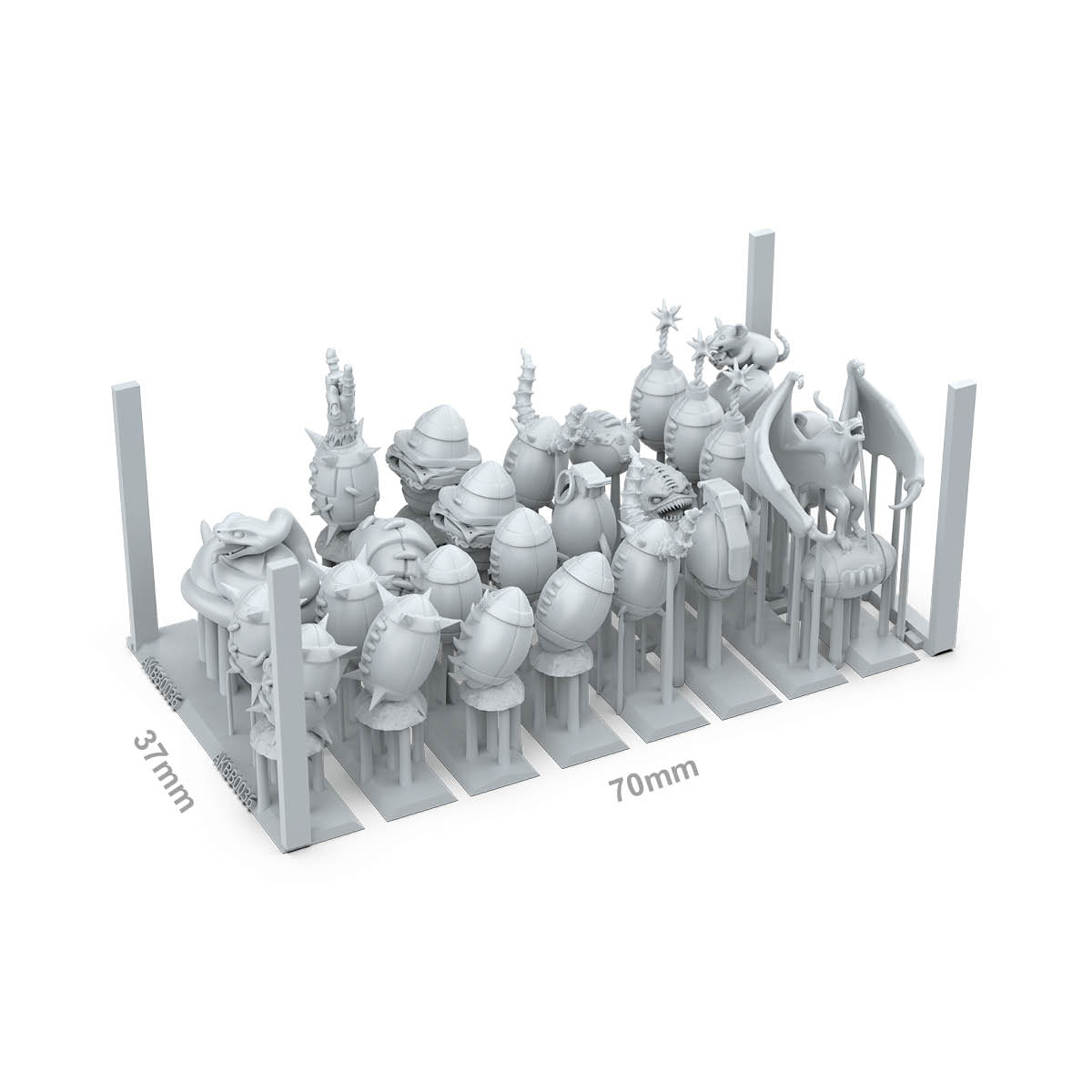 AK Basing Bits: Fantasy Football Balls (25 Pieces)