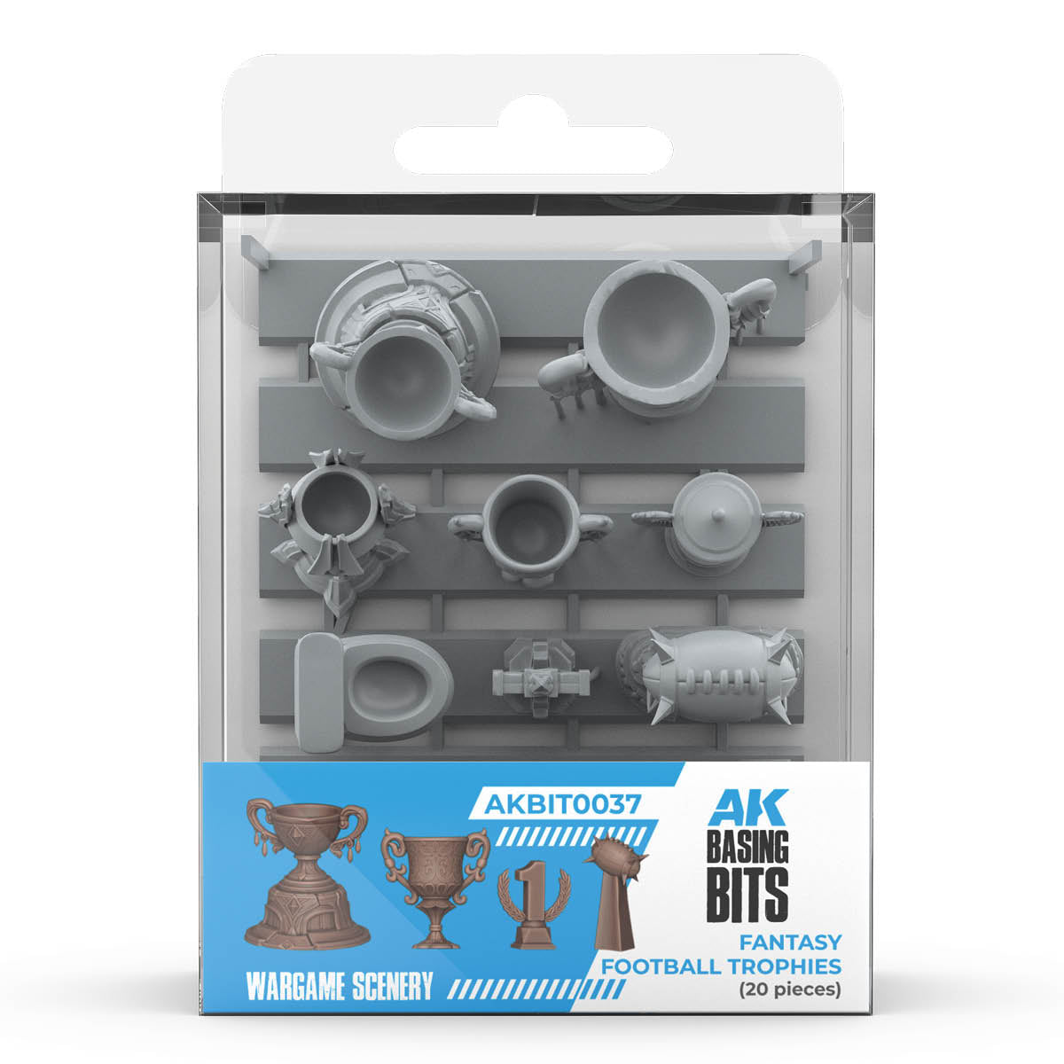 AK Basing Bits: Fantasy Football Trophies (20 Pieces)