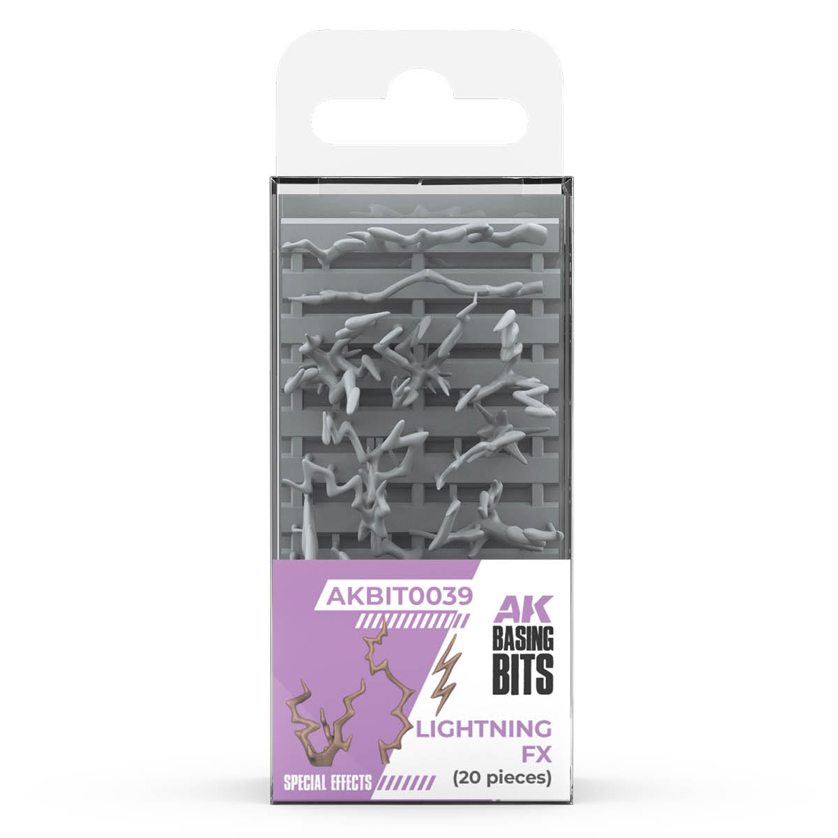 AK Basing Bits: Lightning FX (20 Pieces)