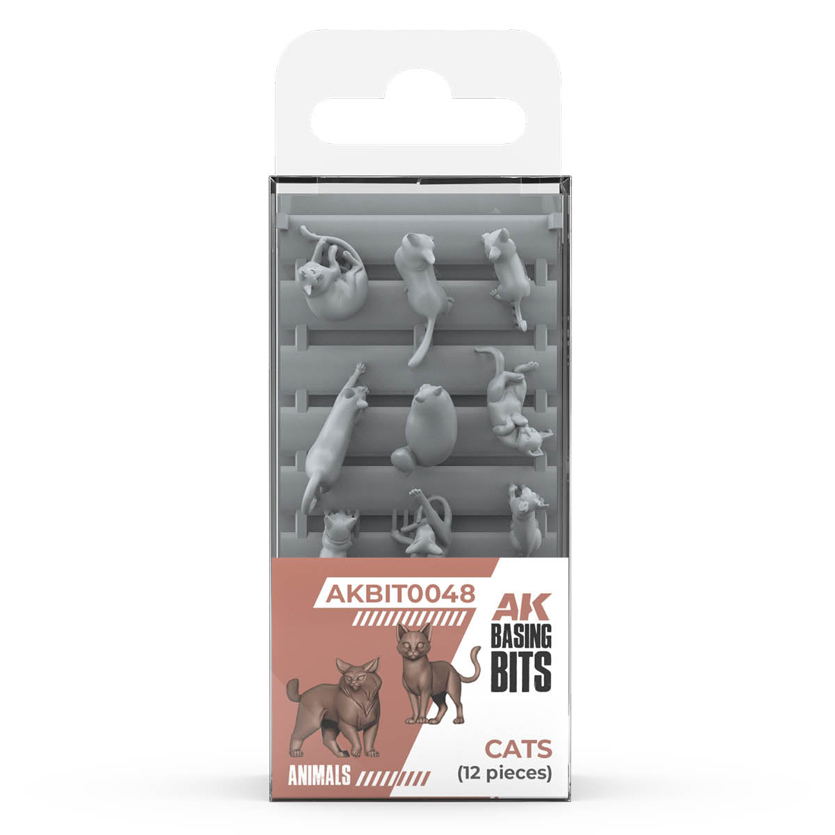 AK Basing Bits: Cats (12 Pieces)