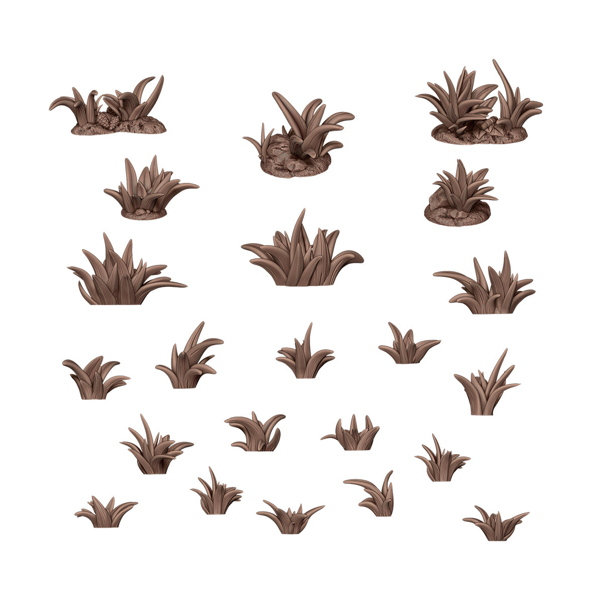 AK Basing Bits: Grass Tufts (22 Pieces)