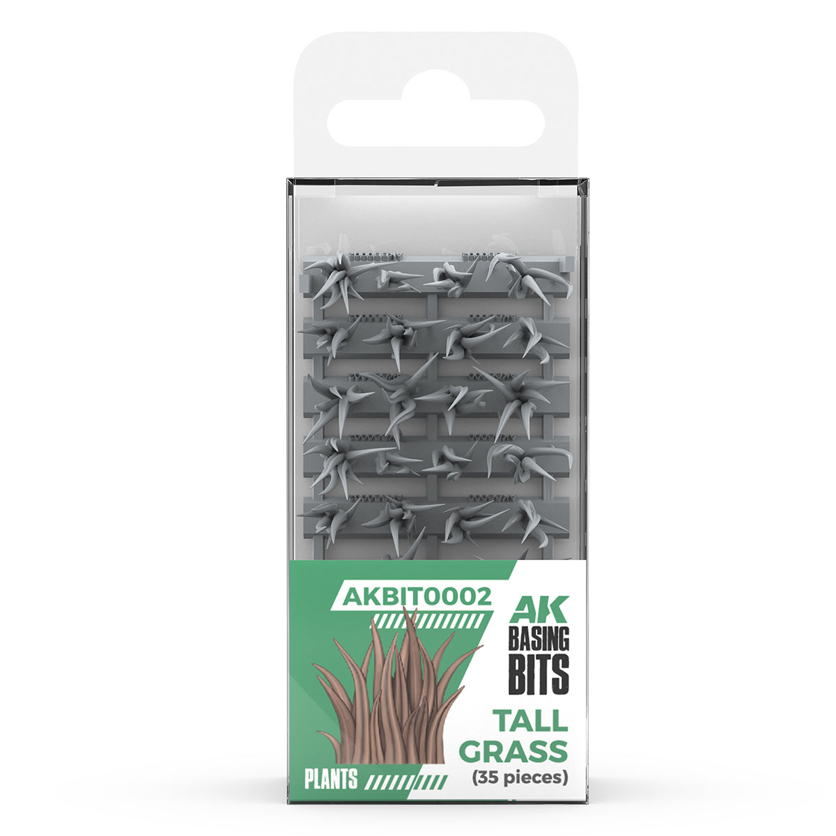 AK Basing Bits: Tall Grass (35 Pieces)