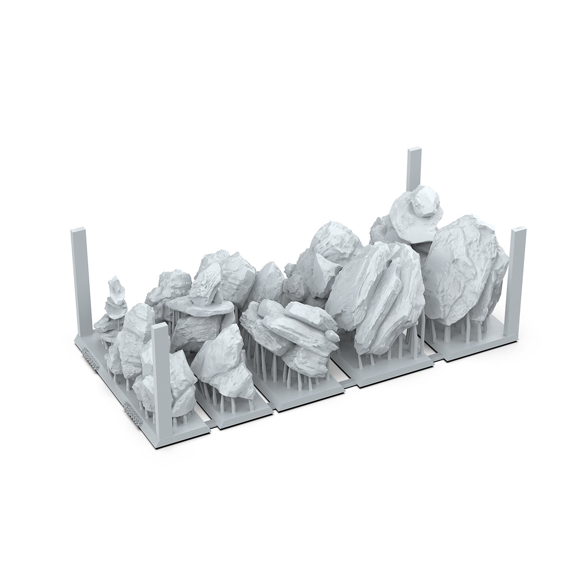 AK Basing Bits: Rocks & Tors (12 Pieces)
