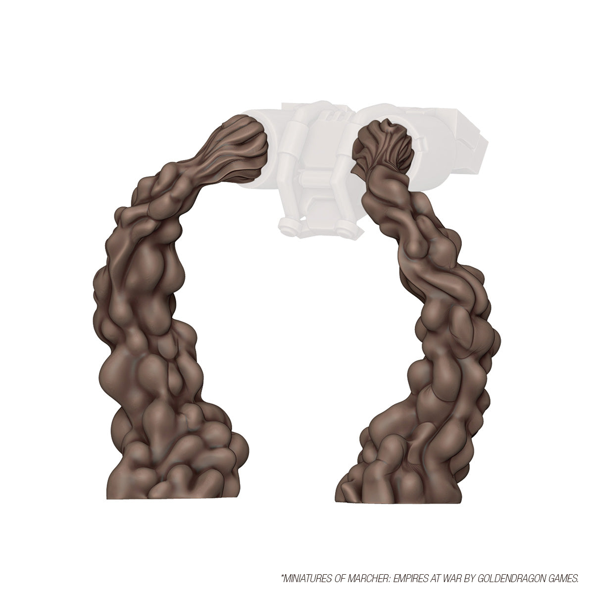 AK Basing Bits: Jump-Pack Trail FX (6 Pieces)