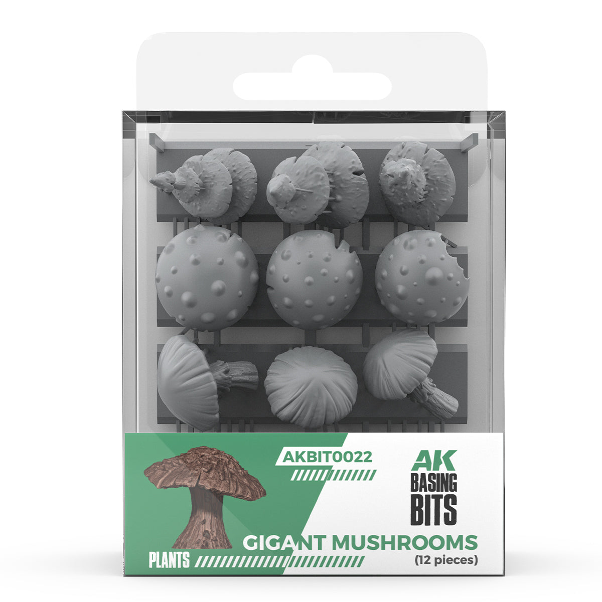 AK Basing Bits: Gigant Mushrooms (12 Pieces)