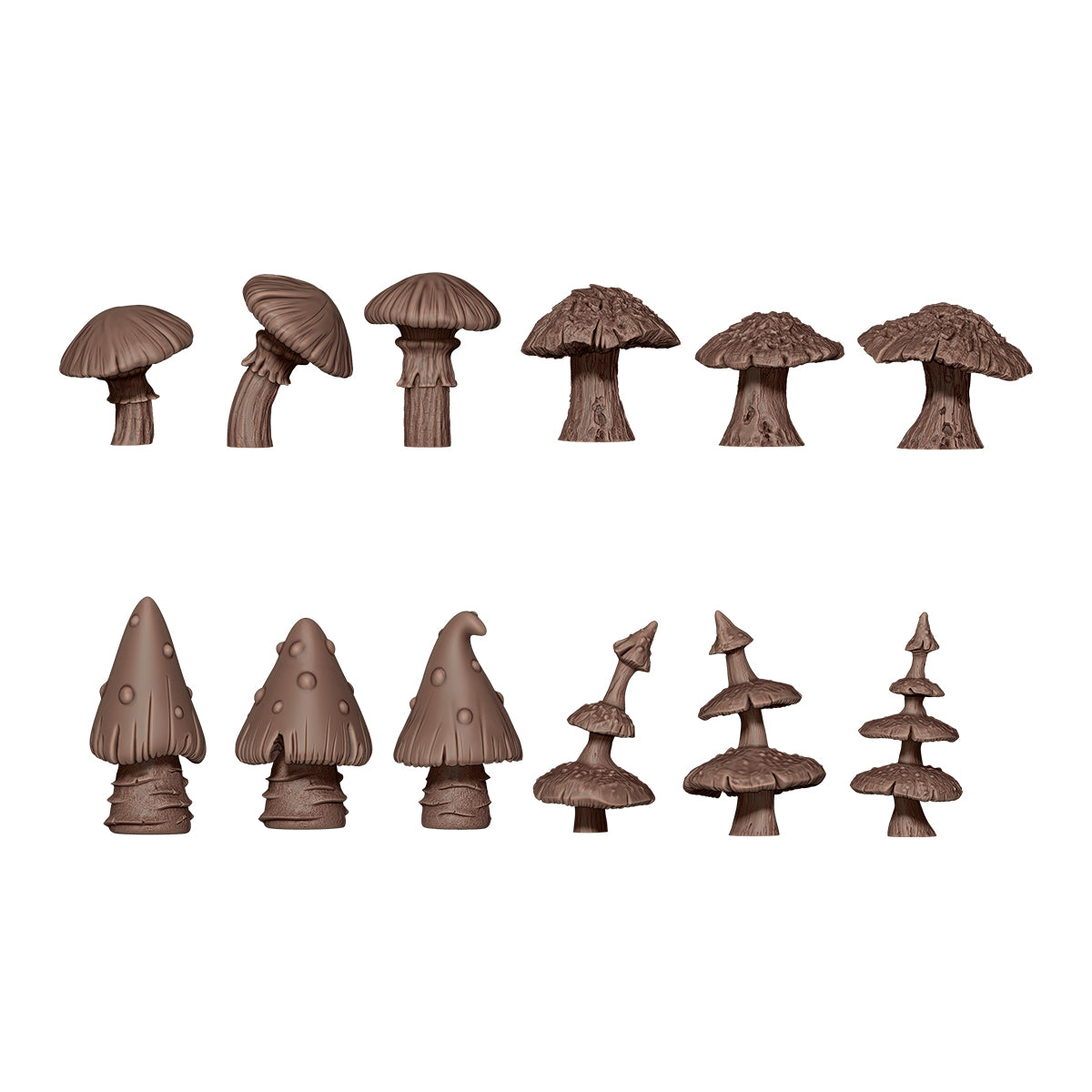 AK Basing Bits: Gigant Mushrooms (12 Pieces)