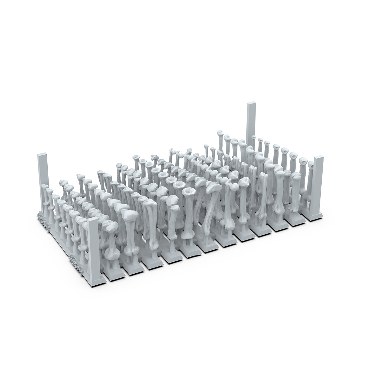 AK Basing Bits: Human Bones (120 Pieces)