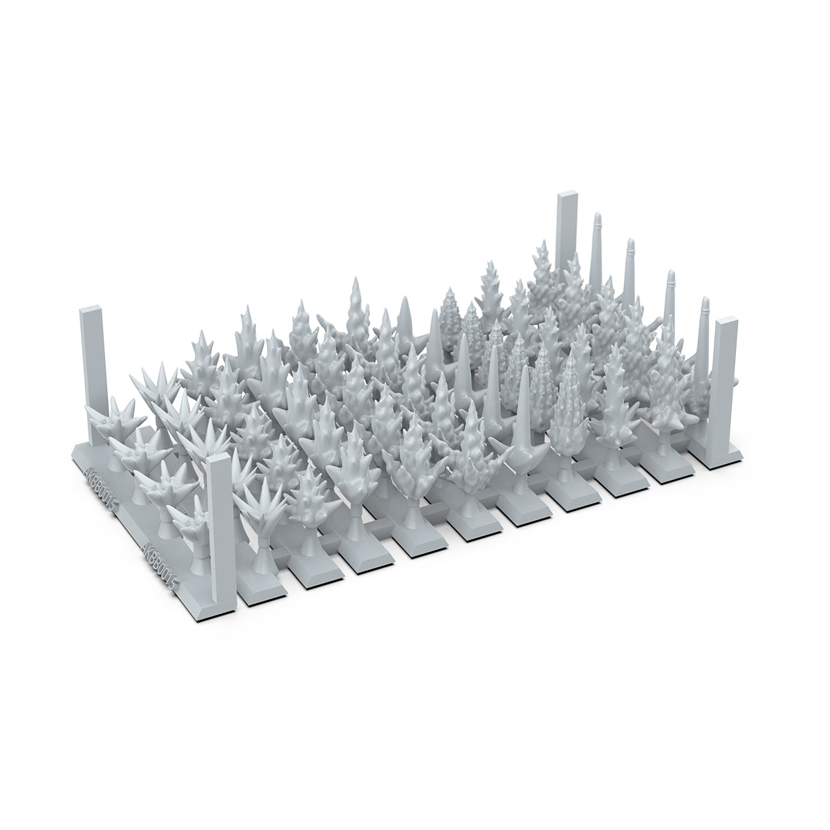 AK Basing Bits: Weapons Shot FX (54 Pieces)