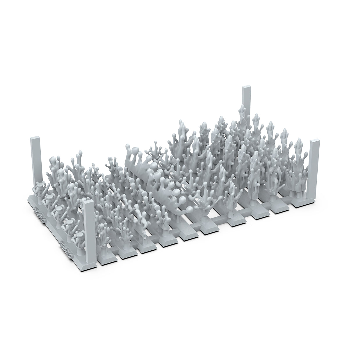 AK Basing Bits: Blood FX (54 Pieces)