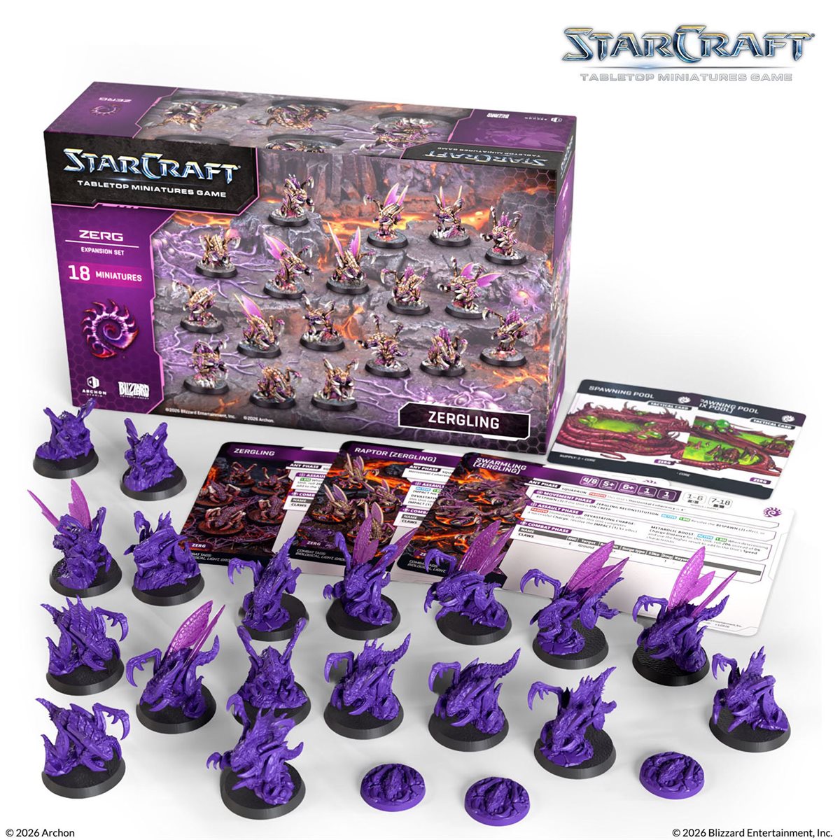 Starcraft: The Miniatures Game: Zerg: Zergling Expansion Set [July 2026]