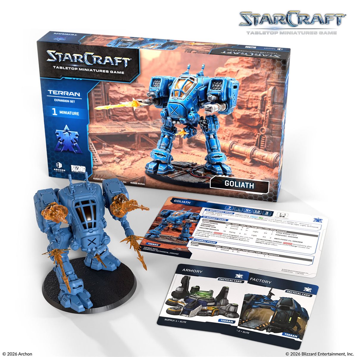 Starcraft: The Miniatures Game: Terran: Goliath Expansion Set [July 2026]
