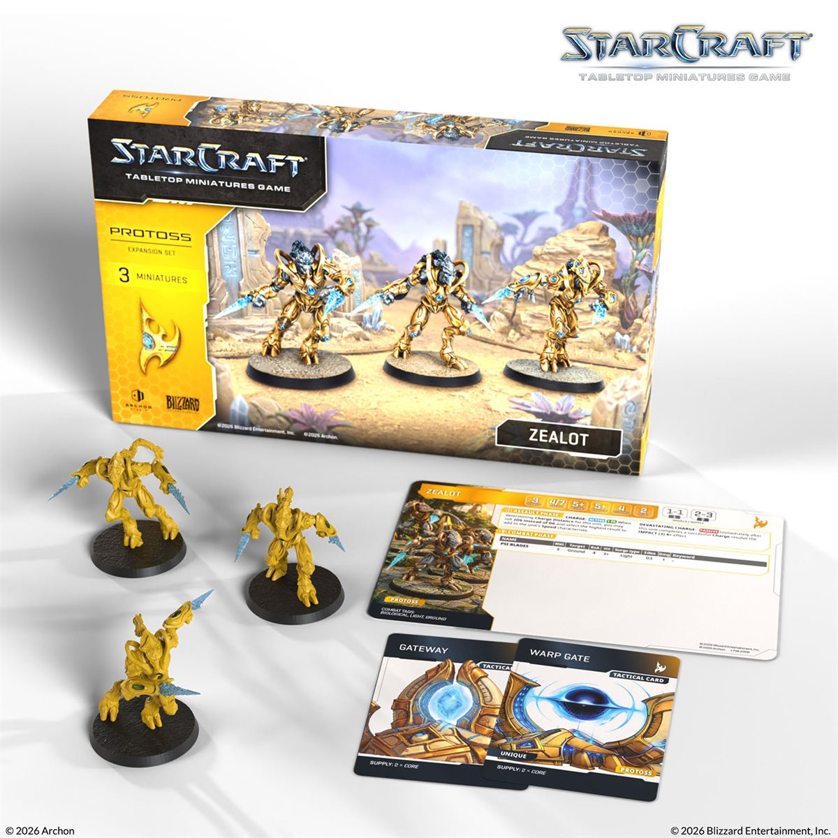 Starcraft: The Miniatures Game: Protoss: Zealot Expansion Set [July 2026]