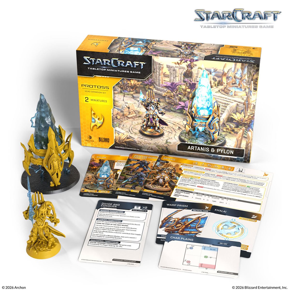 Starcraft: The Miniatures Game: Protoss: Hierarch Artanis Hero Expansion Set [July 2026]