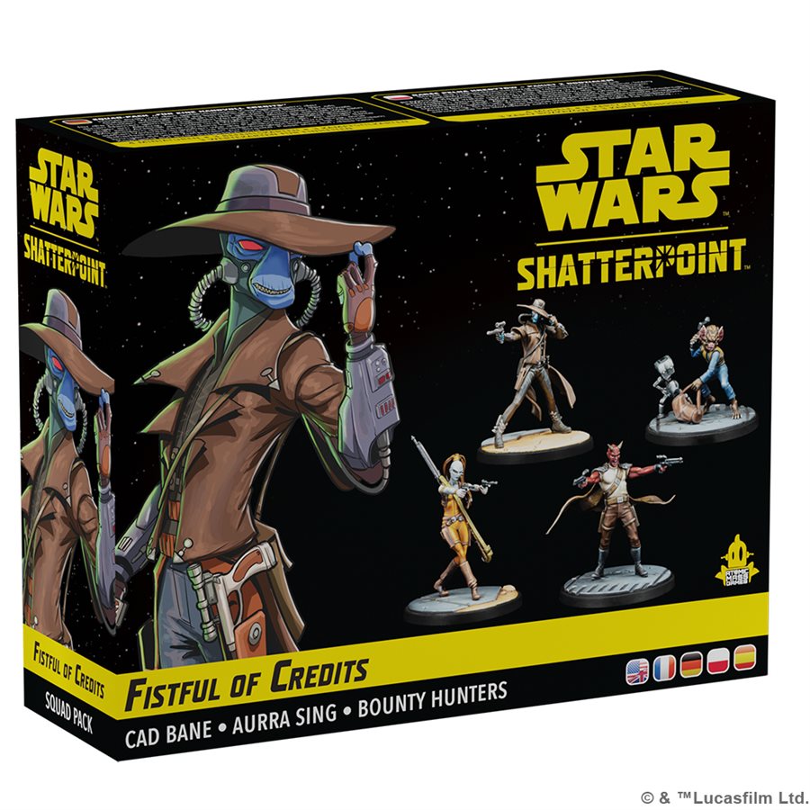Star Wars Shatterpoint: Fistful of Credits: Cad Bane Squad Pack