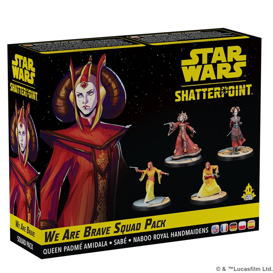 Star Wars Shatterpoint: We Are Brave - Queen Padmé Amidala Squad Pack