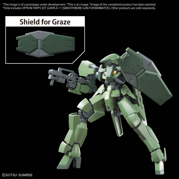 HG Option Parts Set Gunpla 11 (Barbatos Smoothbore Gun)